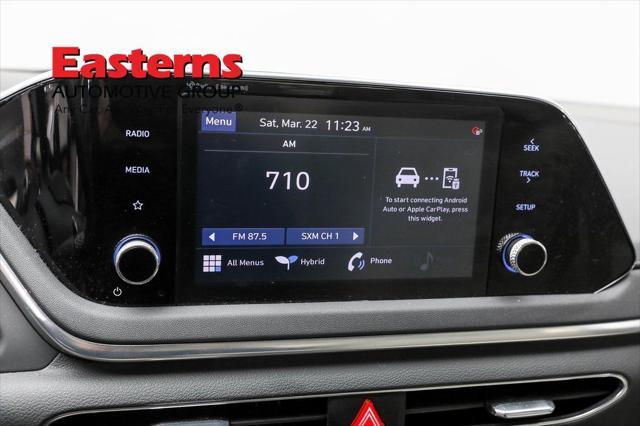 used 2022 Hyundai Sonata Hybrid car, priced at $22,490