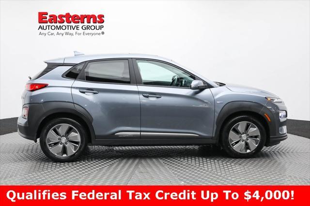 used 2020 Hyundai Kona EV car, priced at $21,225