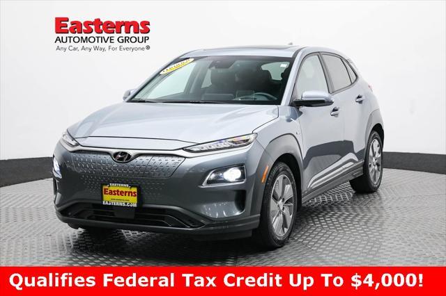 used 2020 Hyundai Kona EV car, priced at $21,225