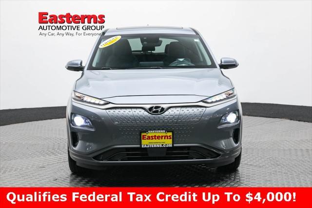 used 2020 Hyundai Kona EV car, priced at $21,225