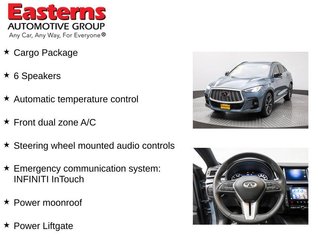 used 2022 INFINITI QX55 car, priced at $29,775