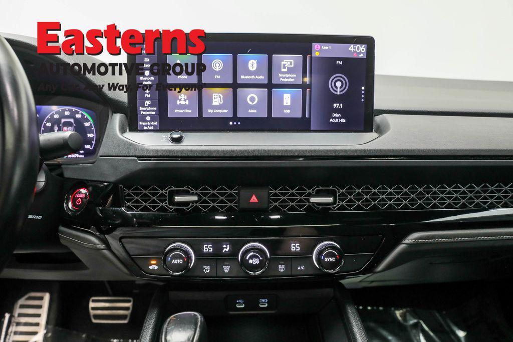 used 2023 Honda Accord Hybrid car, priced at $25,925