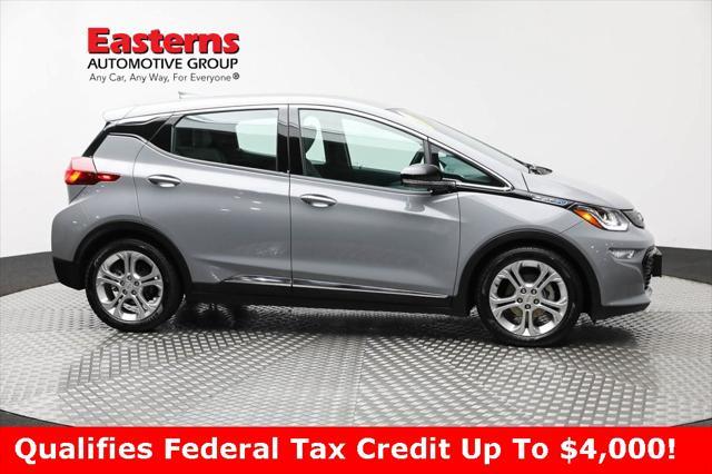 used 2021 Chevrolet Bolt EV car, priced at $18,490