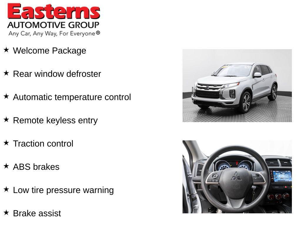 used 2022 Mitsubishi Outlander Sport car, priced at $17,950