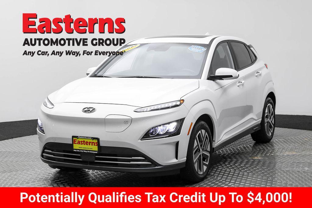 used 2023 Hyundai Kona EV car, priced at $25,175