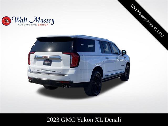 used 2023 GMC Yukon XL car, priced at $69,927