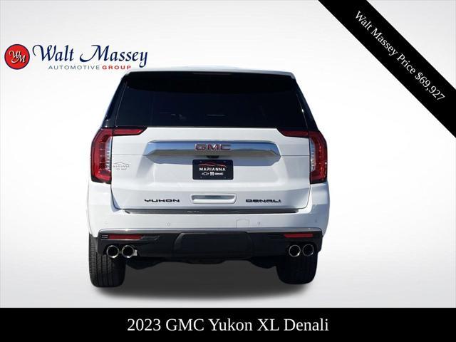 used 2023 GMC Yukon XL car, priced at $69,927