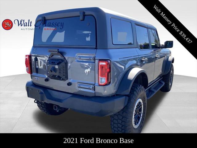 used 2021 Ford Bronco car, priced at $39,437