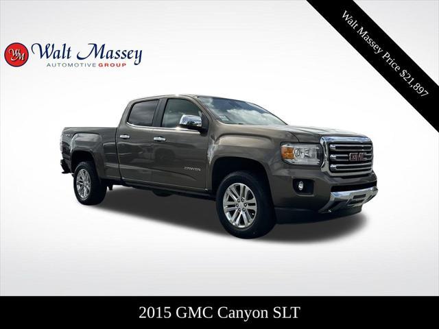 used 2015 GMC Canyon car, priced at $21,433