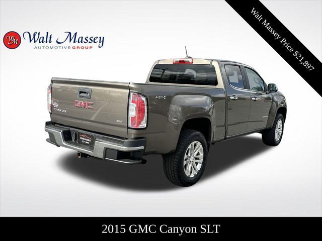 used 2015 GMC Canyon car, priced at $21,433