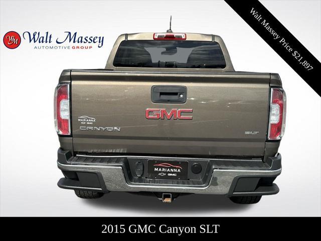 used 2015 GMC Canyon car, priced at $21,433