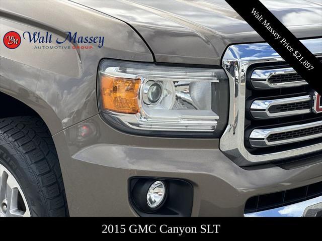 used 2015 GMC Canyon car, priced at $21,433