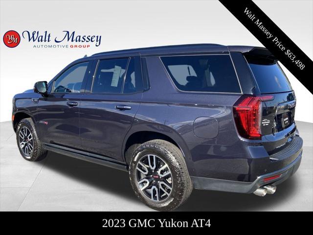 used 2023 GMC Yukon car, priced at $63,498