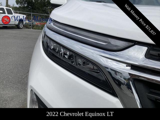 used 2022 Chevrolet Equinox car, priced at $21,837