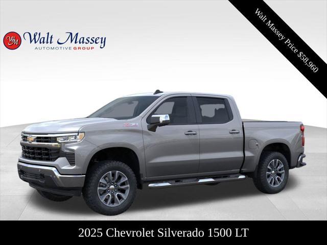 new 2025 Chevrolet Silverado 1500 car, priced at $58,960