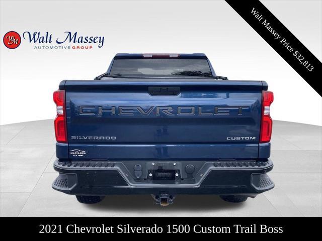 used 2021 Chevrolet Silverado 1500 car, priced at $32,813