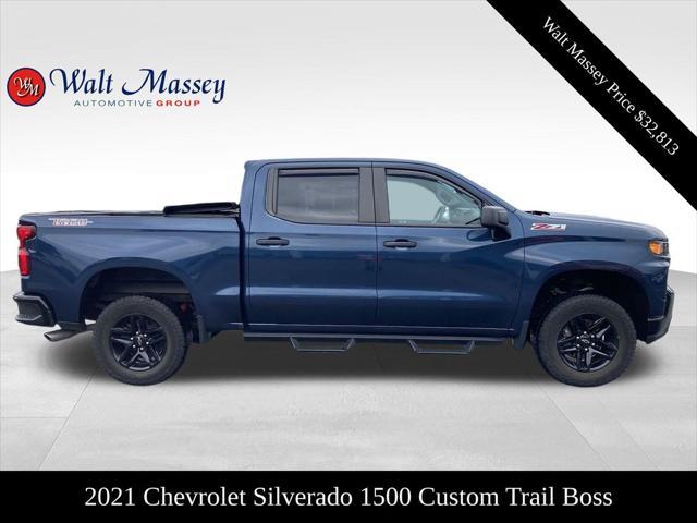 used 2021 Chevrolet Silverado 1500 car, priced at $32,813