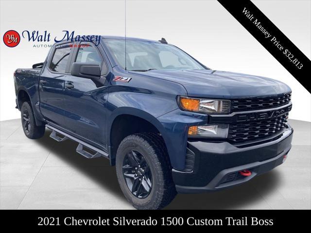 used 2021 Chevrolet Silverado 1500 car, priced at $32,813