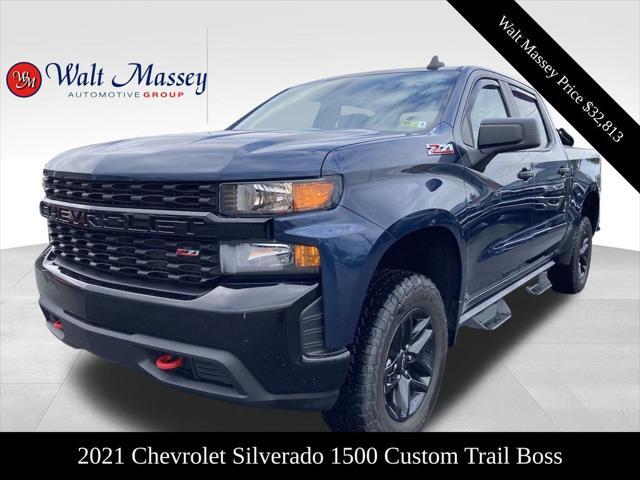 used 2021 Chevrolet Silverado 1500 car, priced at $32,813