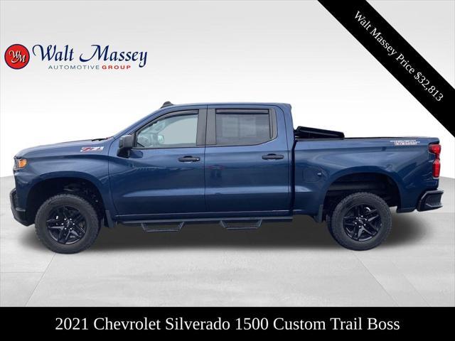 used 2021 Chevrolet Silverado 1500 car, priced at $32,813