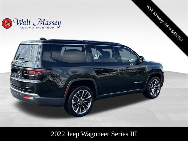 used 2022 Jeep Wagoneer car, priced at $48,997