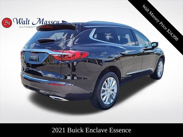 used 2021 Buick Enclave car, priced at $24,998