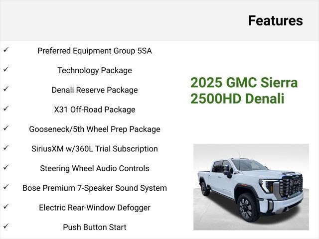 new 2025 GMC Sierra 2500 car, priced at $83,742