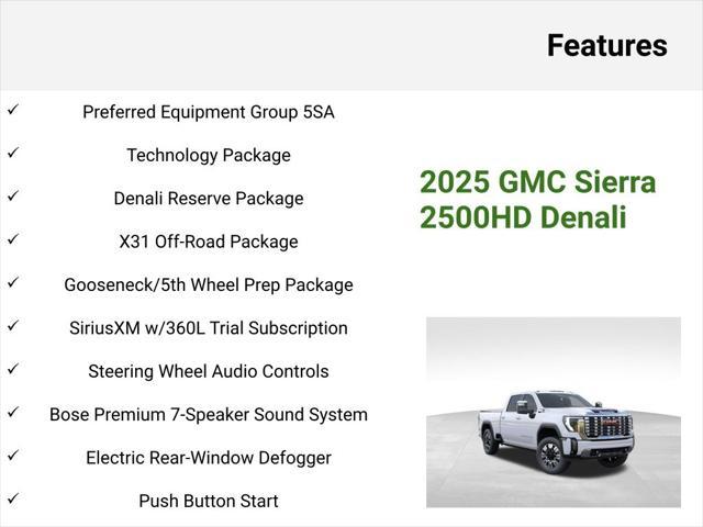 new 2025 GMC Sierra 2500 car, priced at $87,965