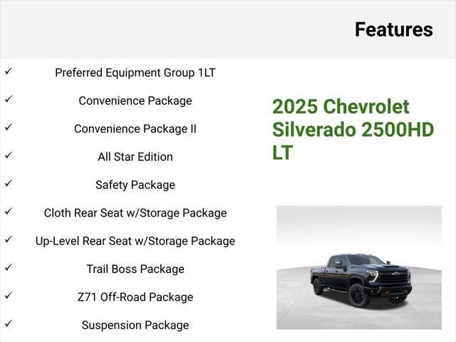 new 2025 Chevrolet Silverado 2500 car, priced at $61,780