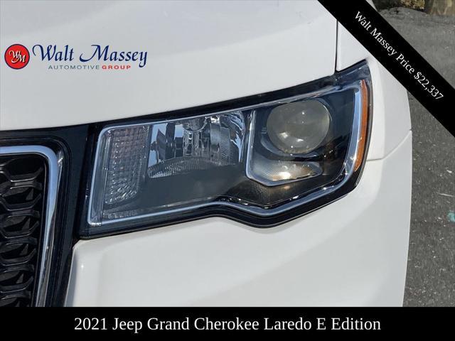 used 2021 Jeep Grand Cherokee car, priced at $22,337