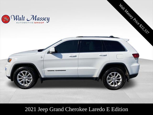 used 2021 Jeep Grand Cherokee car, priced at $22,337