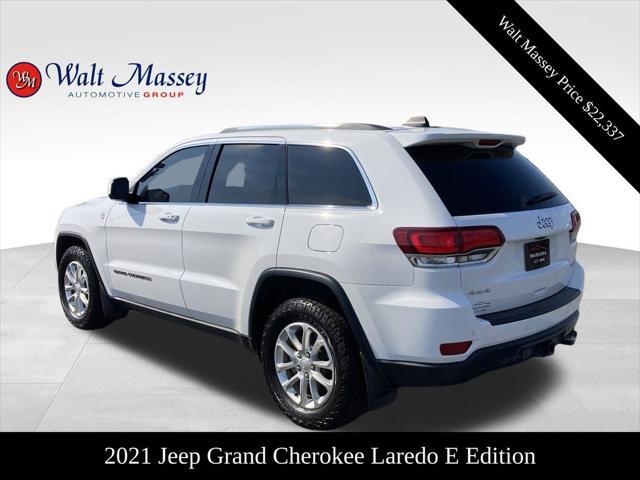 used 2021 Jeep Grand Cherokee car, priced at $22,337