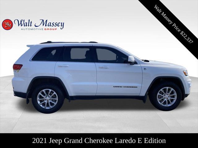 used 2021 Jeep Grand Cherokee car, priced at $22,337