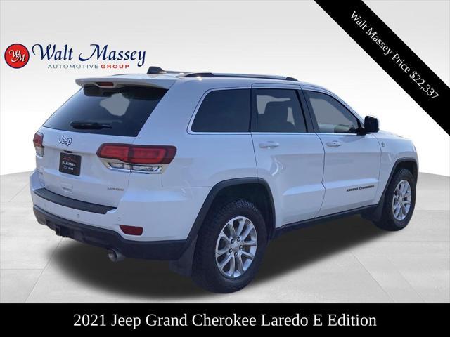 used 2021 Jeep Grand Cherokee car, priced at $22,337