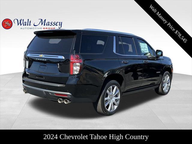 new 2024 Chevrolet Tahoe car, priced at $78,545