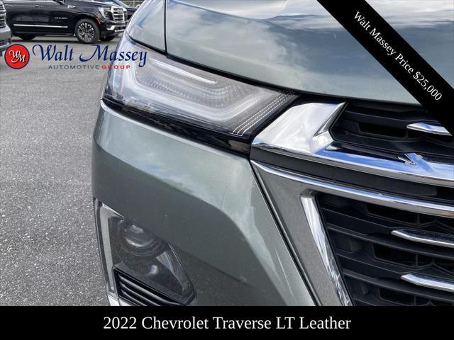 used 2022 Chevrolet Traverse car, priced at $25,000