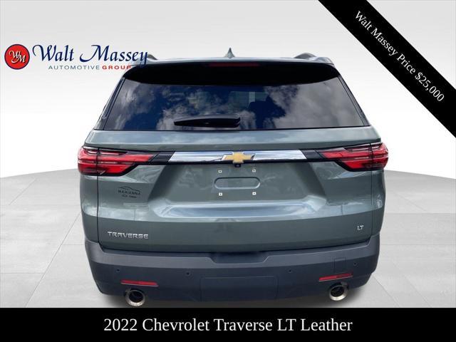 used 2022 Chevrolet Traverse car, priced at $25,000