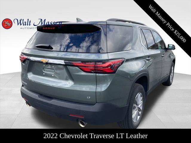 used 2022 Chevrolet Traverse car, priced at $25,000