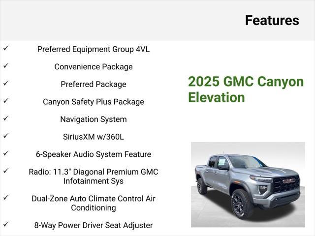 new 2025 GMC Canyon car, priced at $45,352