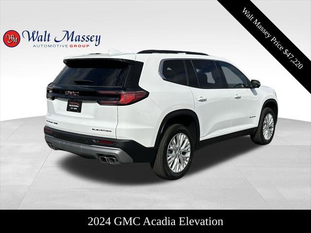 new 2024 GMC Acadia car, priced at $47,220