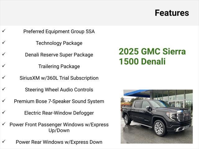 new 2025 GMC Sierra 1500 car, priced at $79,150