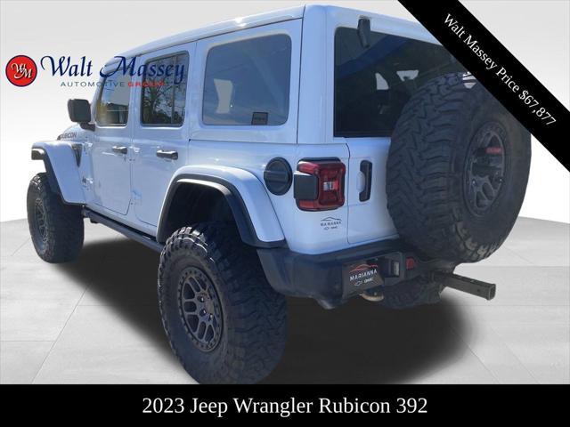 used 2023 Jeep Wrangler car, priced at $67,877