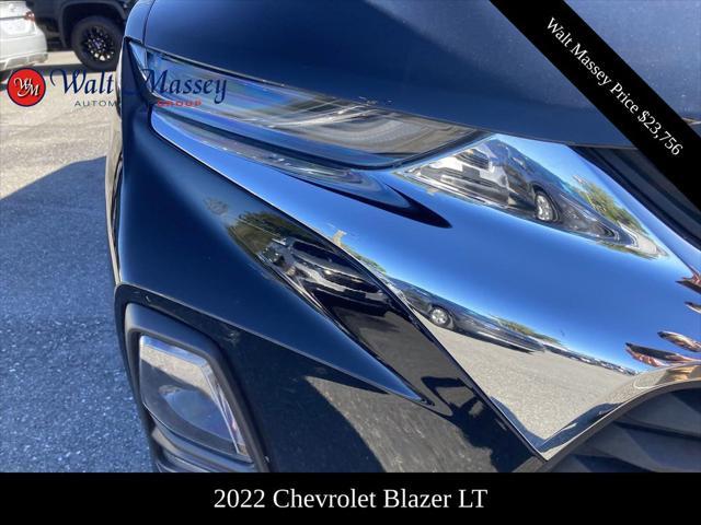 used 2022 Chevrolet Blazer car, priced at $23,697