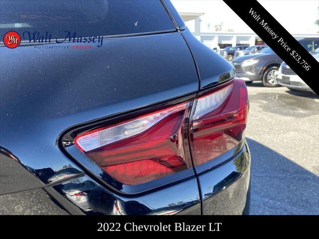 used 2022 Chevrolet Blazer car, priced at $23,697