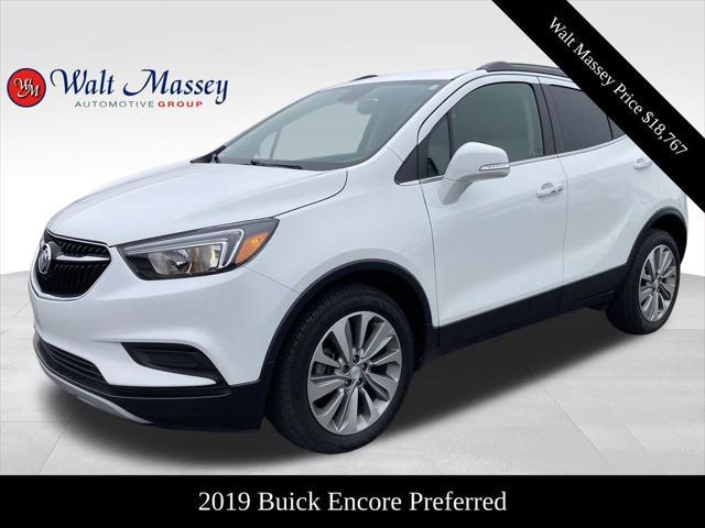 used 2019 Buick Encore car, priced at $18,767