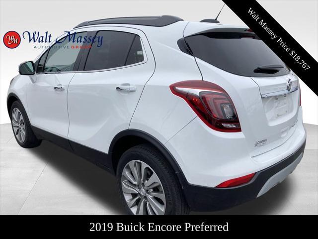 used 2019 Buick Encore car, priced at $18,767