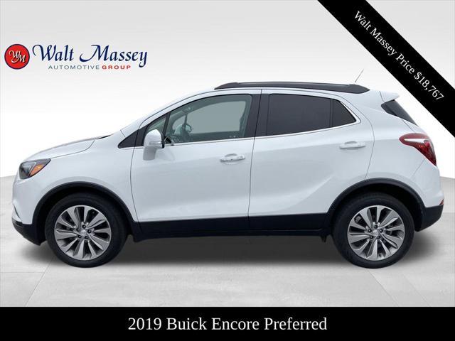 used 2019 Buick Encore car, priced at $18,767