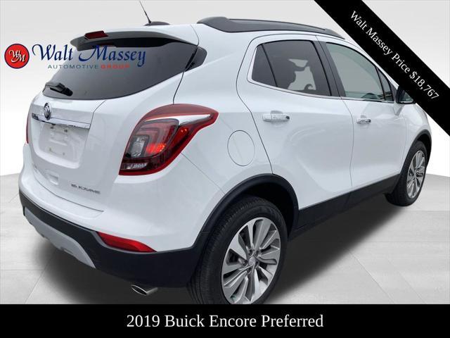 used 2019 Buick Encore car, priced at $18,767