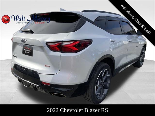 used 2022 Chevrolet Blazer car, priced at $32,467