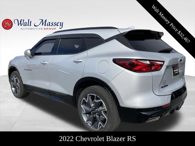 used 2022 Chevrolet Blazer car, priced at $32,467